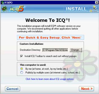 Welcome to ICQ